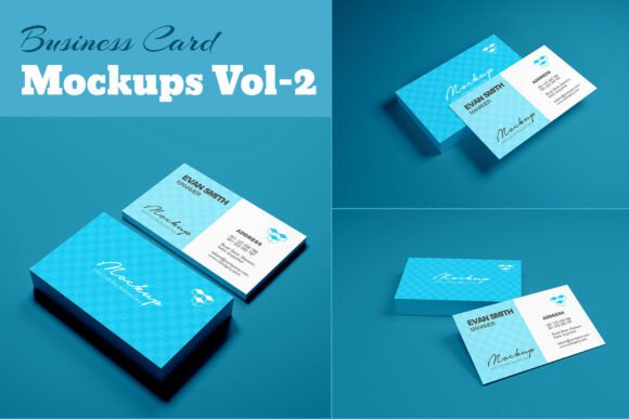 Blue Business Card Mockups: A Strategic Tool for Professional Presentation