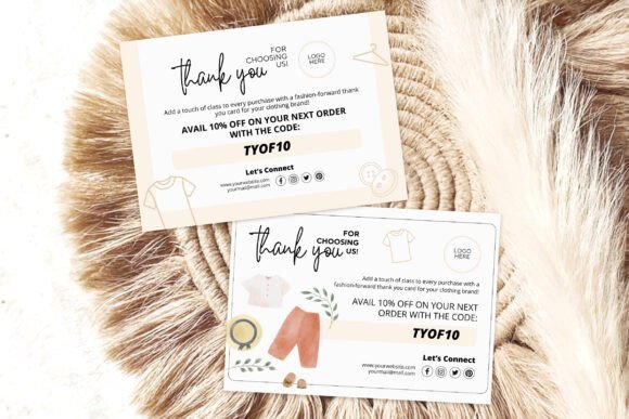 Free Clothing Business Thank You Card: Elevate Your Brand with Style and Gratitude