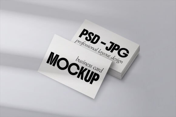 Modern Business Card Mockup Template: A Professional Tool for Branding and Design
