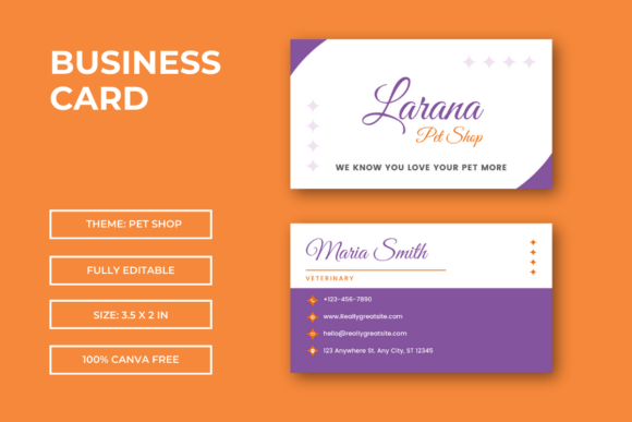 Pet Shop Business Card Template: A Smart Choice for Modern Pet Businesses