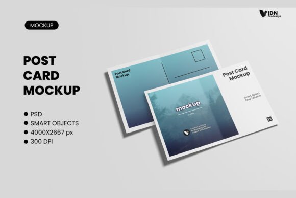 Post Card Mockup: Elevate Your Design Presentation