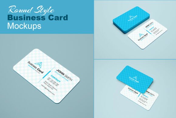 Round Style Business Card Mockups: A Modern Approach to Professional Presentation